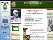 Tablet Screenshot of battersbygolf.com